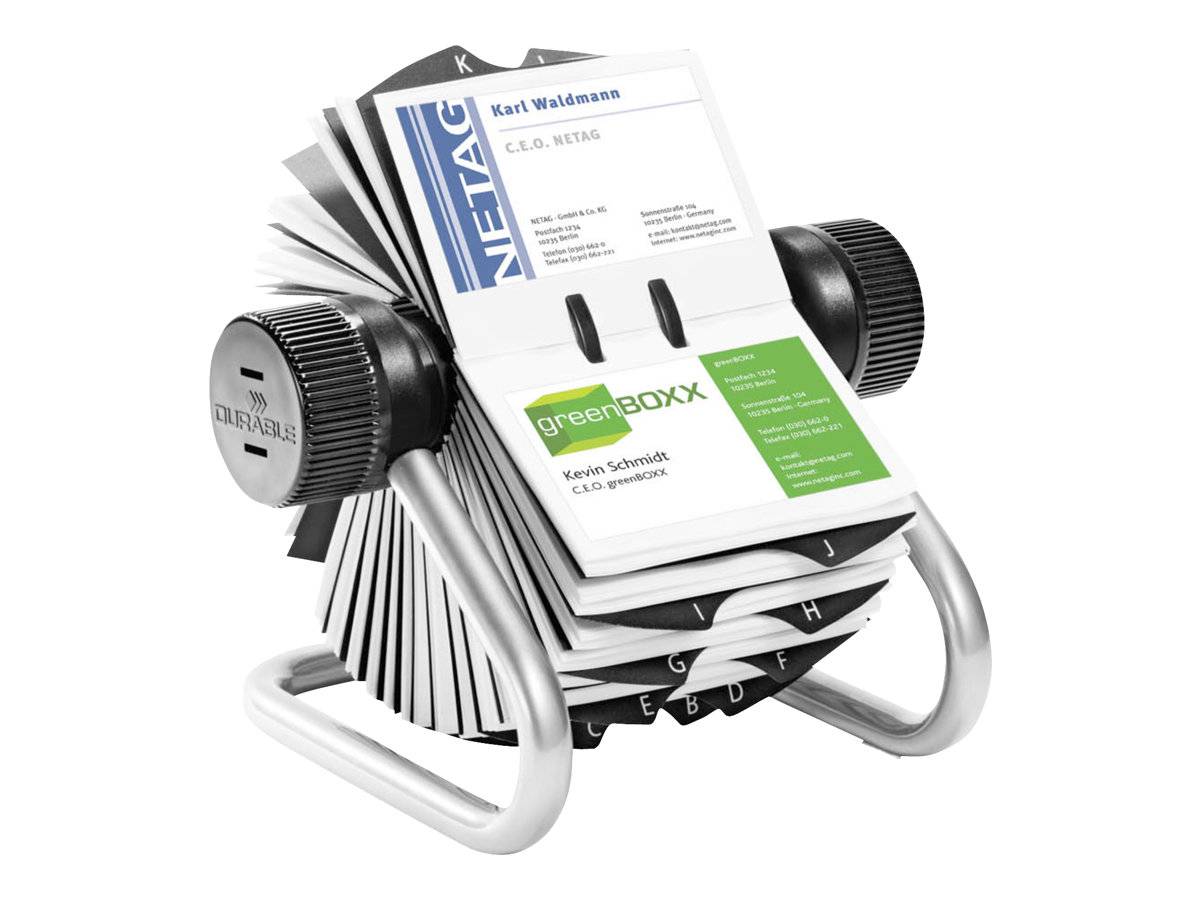 DURABLE VISIFIX - Rotationskartei - 200 Fächer