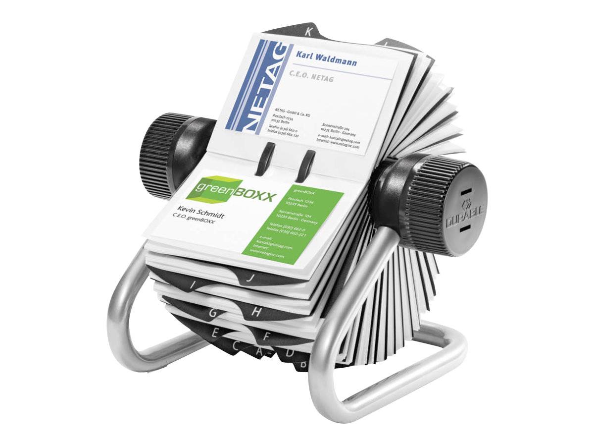 DURABLE TELINDEX - Rotationskartei - 25 Teile