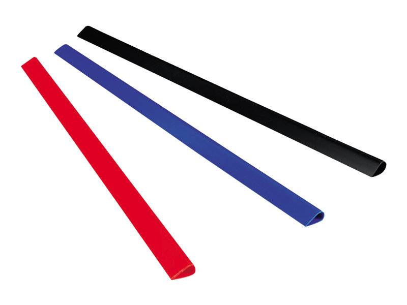 DURABLE - Schiebeheftmappe - für A4 - Kapazität: 60 Blätter - Schwarz (Packung mit 50)