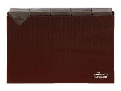 DURABLE - Trennelement - 25 (5 x 5) Teile - braun