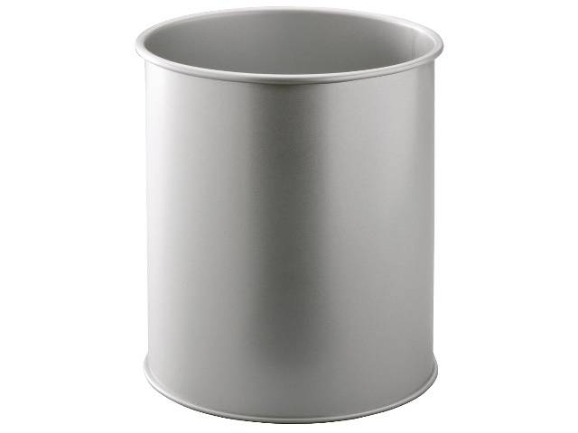 DURABLE - Papierkorb - rund - 15 L - Stahl