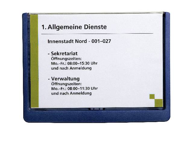 Türschild CLICK SIGN A5