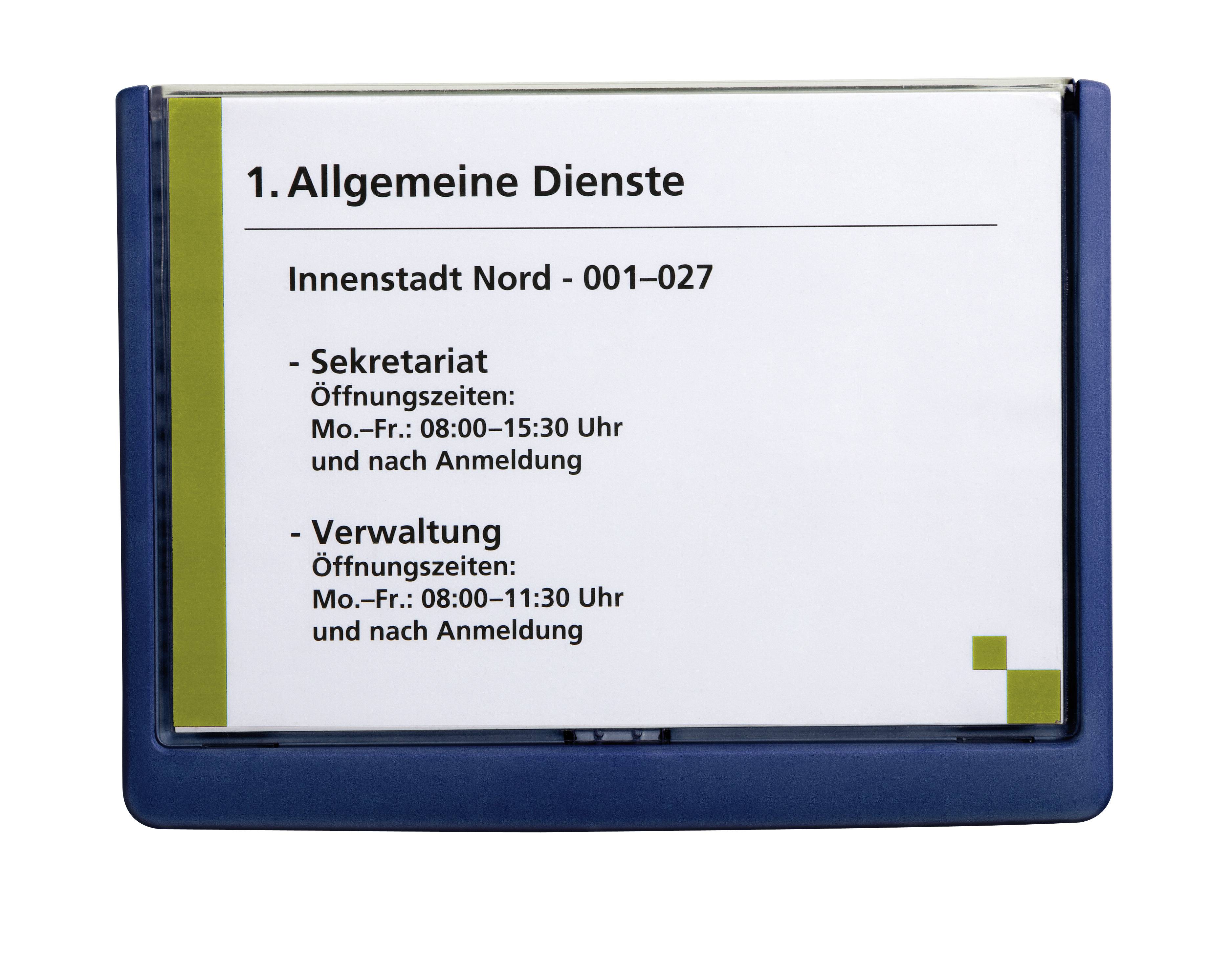 Türschild CLICK SIGN A5