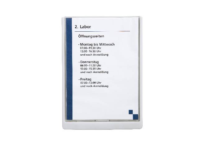 DURABLE CLICK SIGN - Schildhalterung - Türbefestigung
