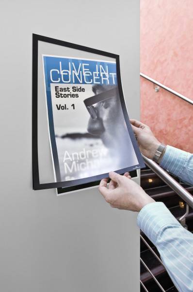 Durable DURAFRAME, A3, Schwarz, Hochformat/Querformat, 325 mm, 445 mm, 6 Stück(e)