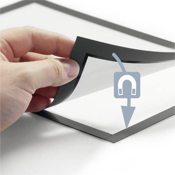 Durable DURAFRAME, A3, Schwarz, Hochformat/Querformat, 325 mm, 445 mm, 6 Stück(e)