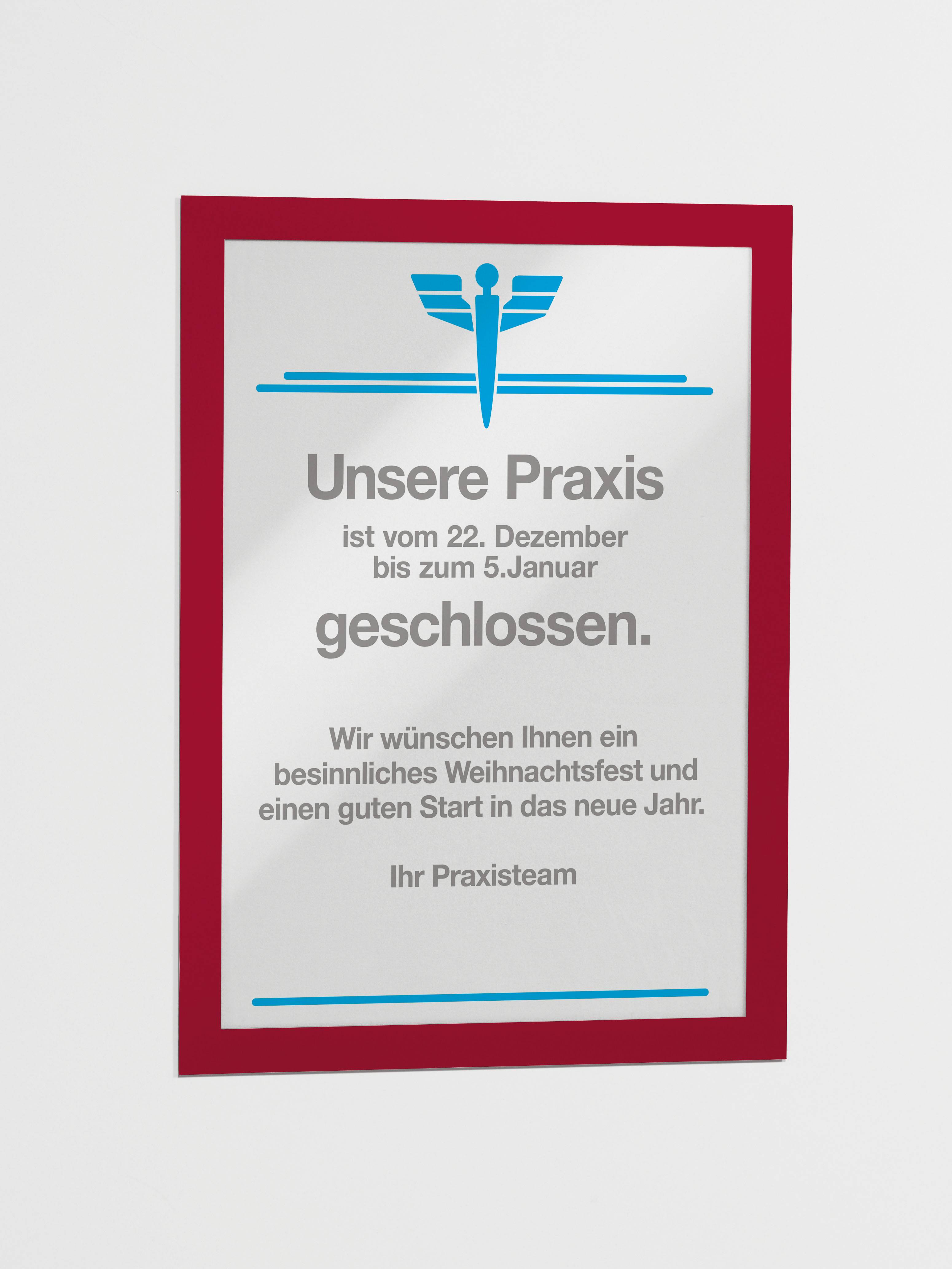 Info-Rahmen DURAFRAME® A4