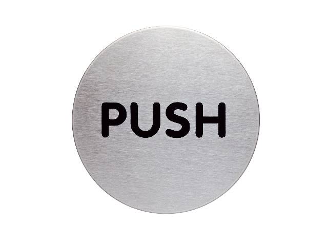 Türschild PICTO "PUSH"