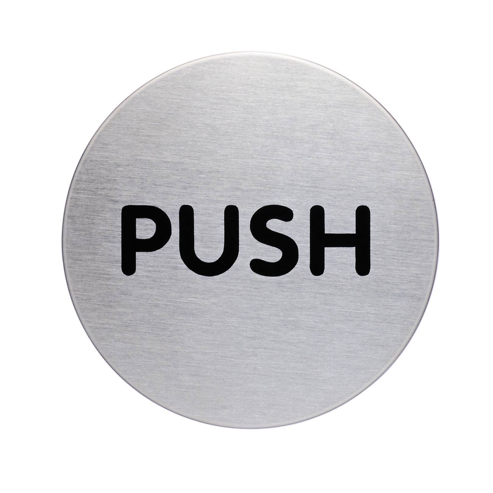 Türschild PICTO "PUSH"