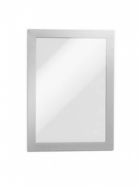 DURABLE DURAFRAME MAGNETIC - Dokumentenhalterung - für A5 - magnetisch - Silber (Packung mit 5)
