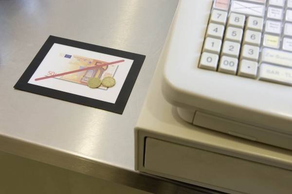 DURABLE DURAFRAME MAGNETIC - Dokumentenhalterung - für A6 - magnetisch - Silber (Packung mit 5)