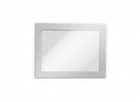 DURABLE DURAFRAME MAGNETIC - Dokumentenhalterung - für A6 - magnetisch - Silber (Packung mit 5)