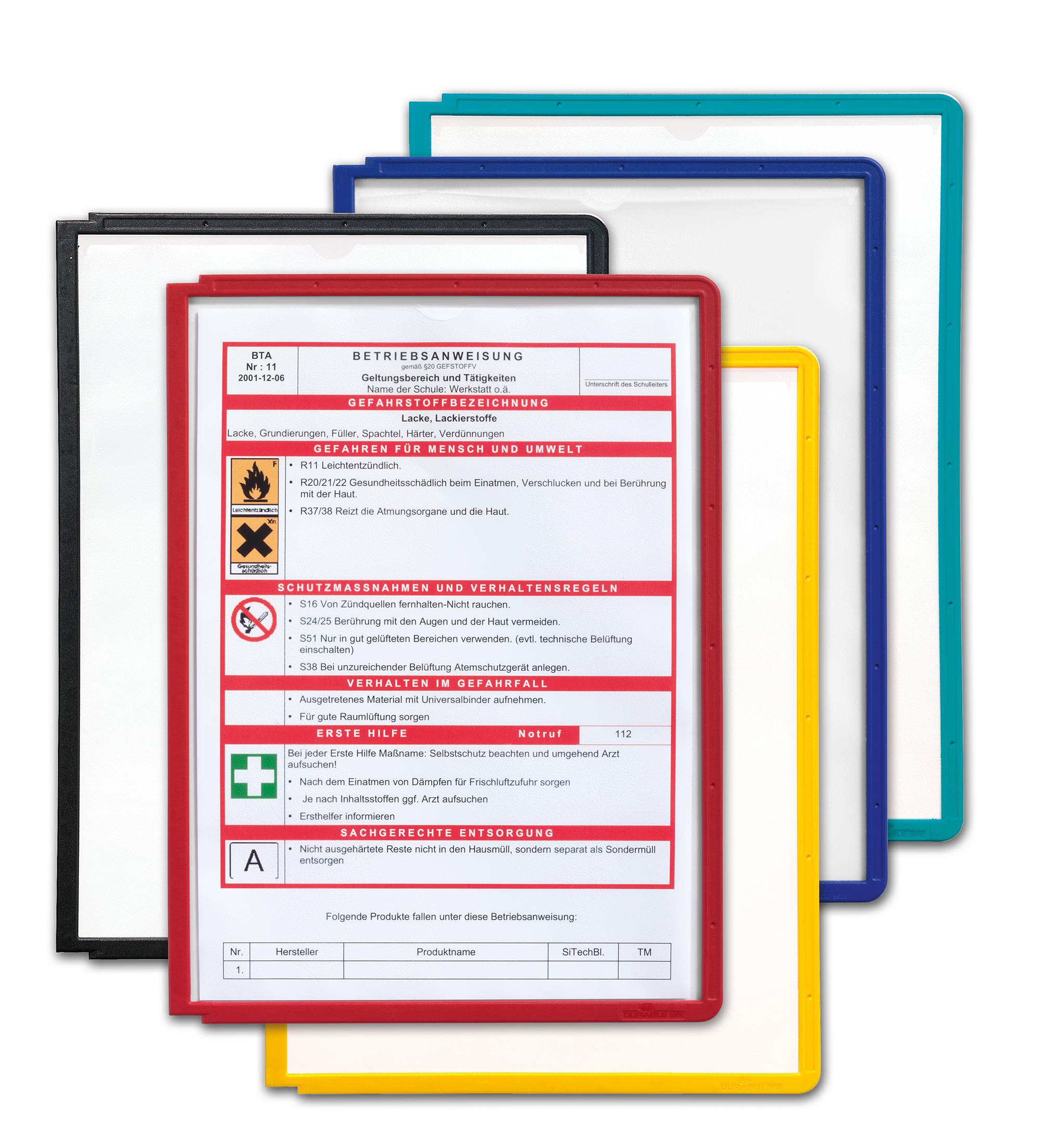 Sichttafel SHERPA® Panel A4