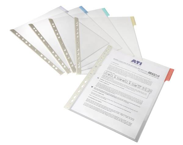 DURABLE - Anzeige - für A4 - glasklar mit transparentem