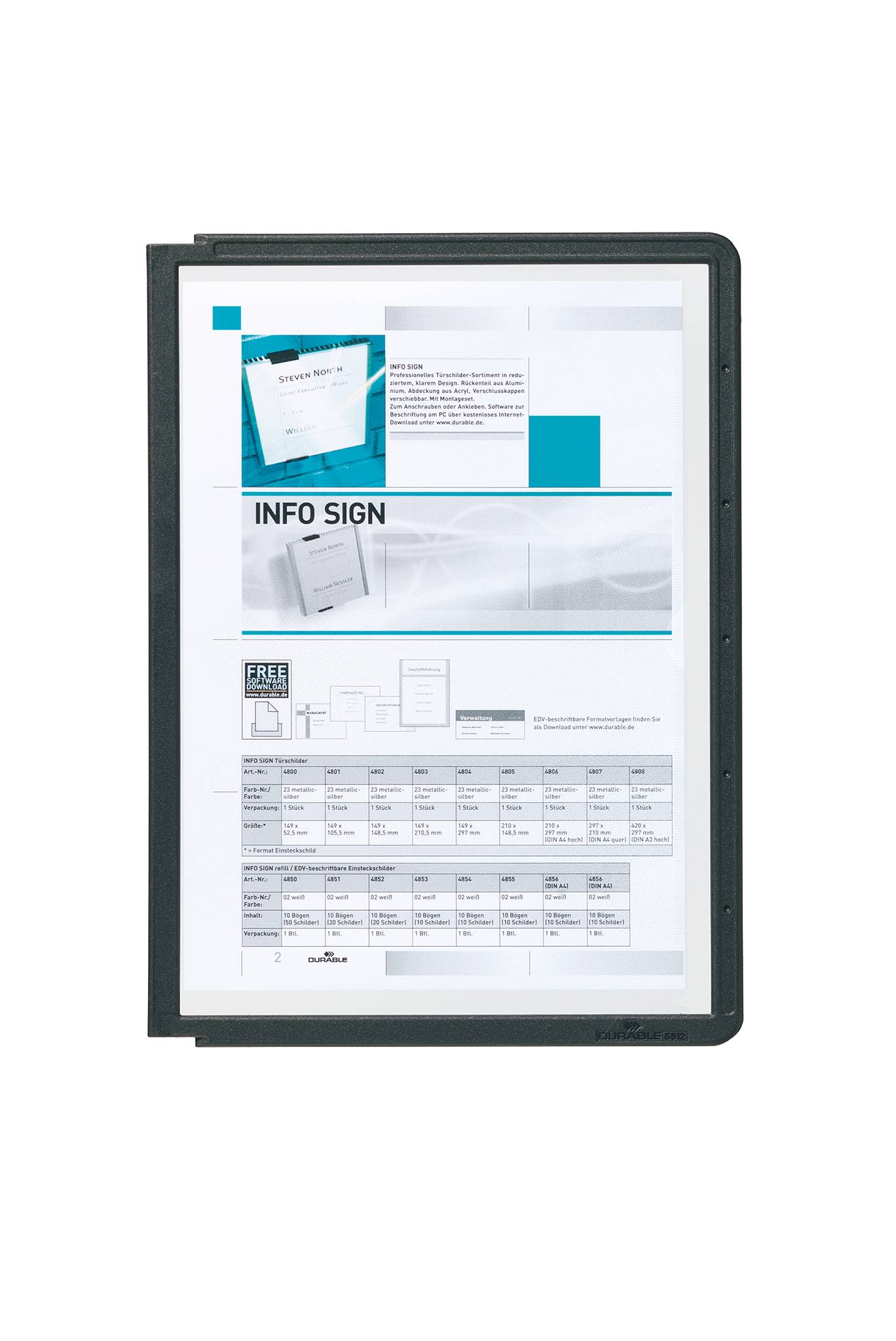 Sichttafel SHERPA® A5