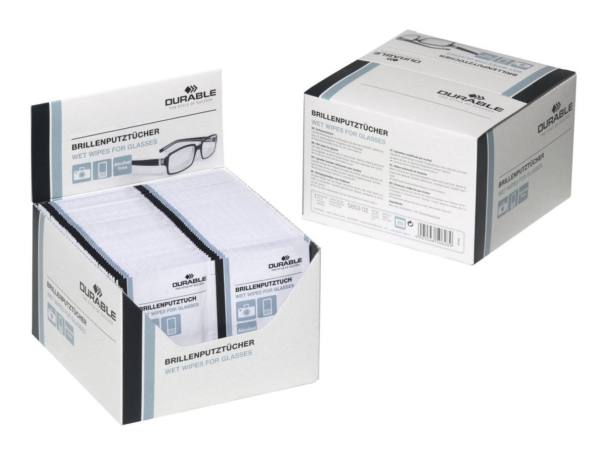 DURABLE - Reinigungstücher - 100 Blätter