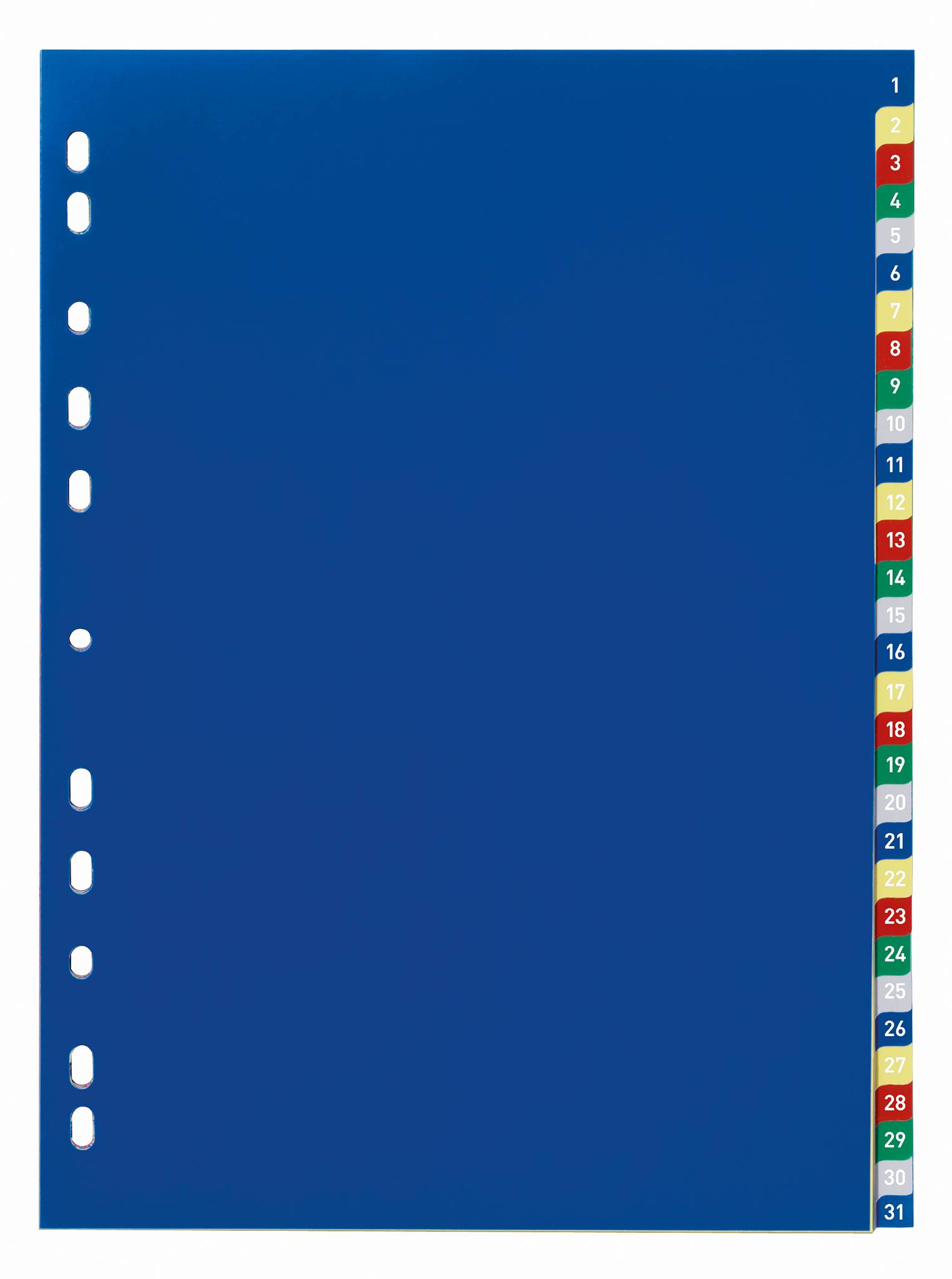 DURABLE - Trennelement - 31 Teile - vorgedruckt: 1-31