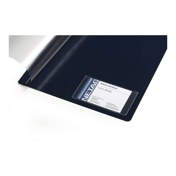 Visitenkarten-Tasche Pocketfix 105x65mm transparent VE=10 Stück