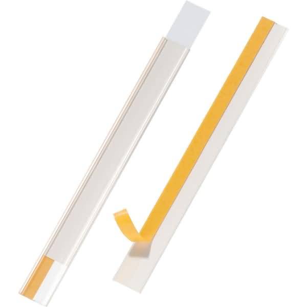 Beschriftungsschiene Scanfix selbstklebend 200x20mm transparent