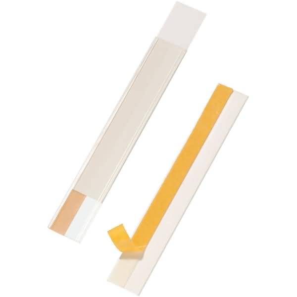Beschriftungsschiene Scanfix selbstklebend 1000x40mm transparent