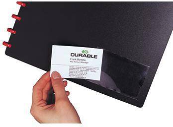 DURABLE Selbstklebetasche POCKETFIX 807619 105x148mm 10 St./Pack.