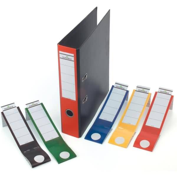 Ordnerrückenschild Ordofix breit 60x390mm sortiert VE=10 Stück