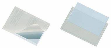 DURABLE Selbstklebetasche POCKETFIX 809319 90x57mm 10 St./Pack.