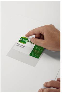 DURABLE Selbstklebetasche POCKETFIX 809319 90x57mm 10 St./Pack.