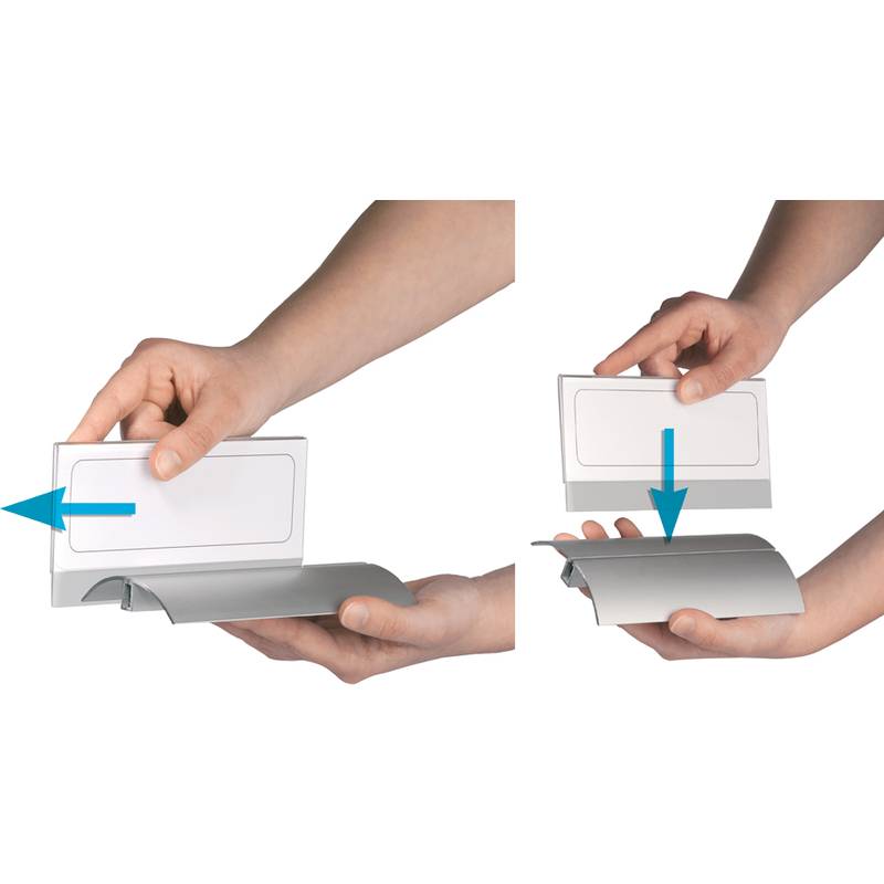 DURABLE Tisch-Namensschild DESK PRESENTER DE LUXE