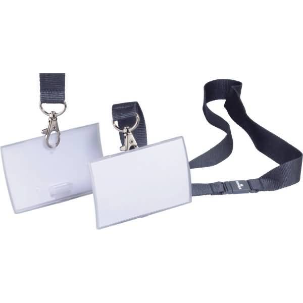 DURABLE CLICK FOLD - Namensschild - für 54 x 90 mm - durchsichtig (Packung mit 10)