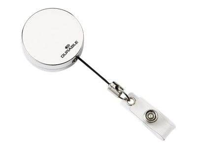 DURABLE - Ausweishalter - Silber (Packung mit