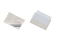 DURABLE POCKETFIX - Selbstklebende Tasche - für 57 x 90 mm - durchsichtig (Packung mit 100)