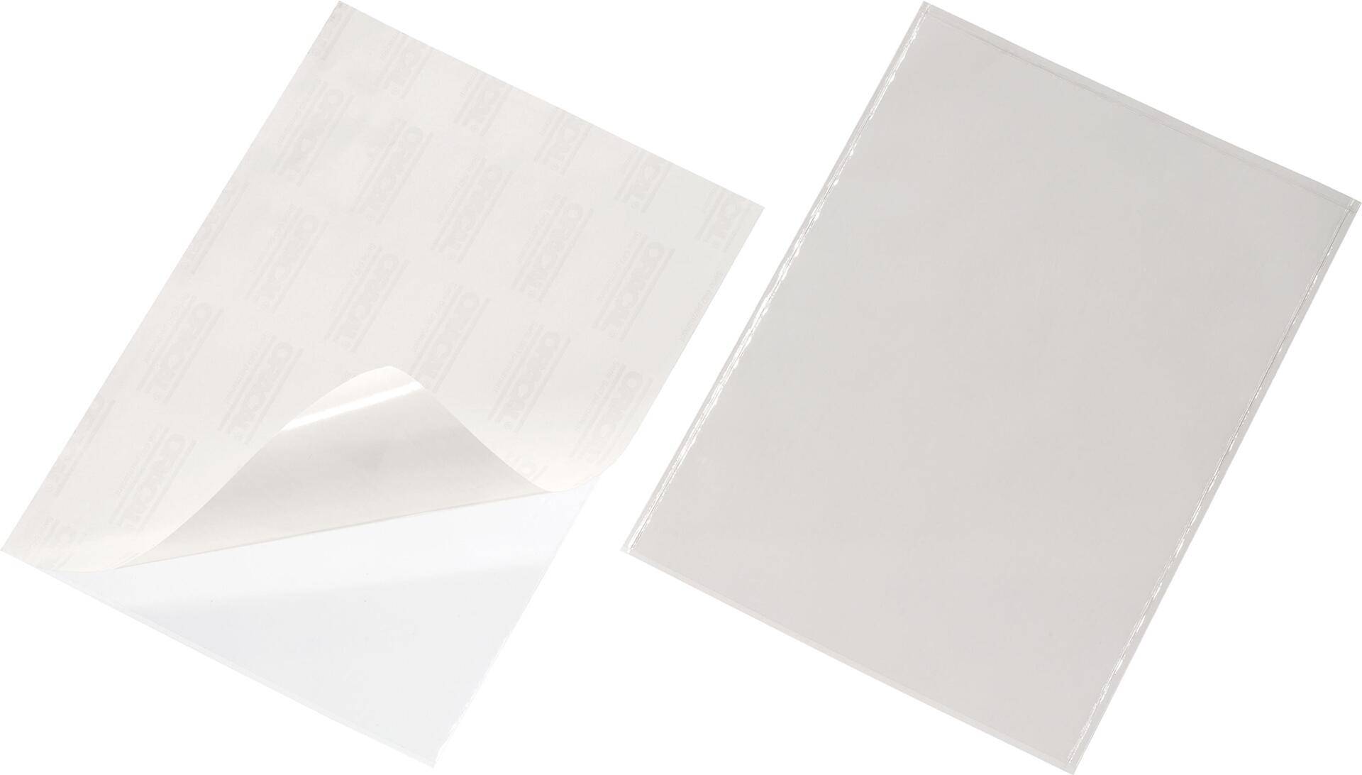 DURABLE Selbstklebetasche POCKETFIX® A4 Pckg