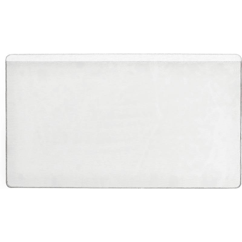 DURABLE POCKETFIX - Selbstklebende Tasche - für 65 x 105 mm - durchsichtig (Packung mit 100)