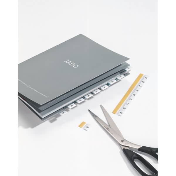 Selbstklebereiter Tabfix 200x10 2-zeilig transparent VE=5 Stück