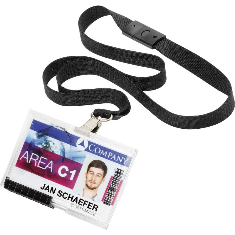 DURABLE Ausweishalter "PUSHBOX DUO", für 2 Karten