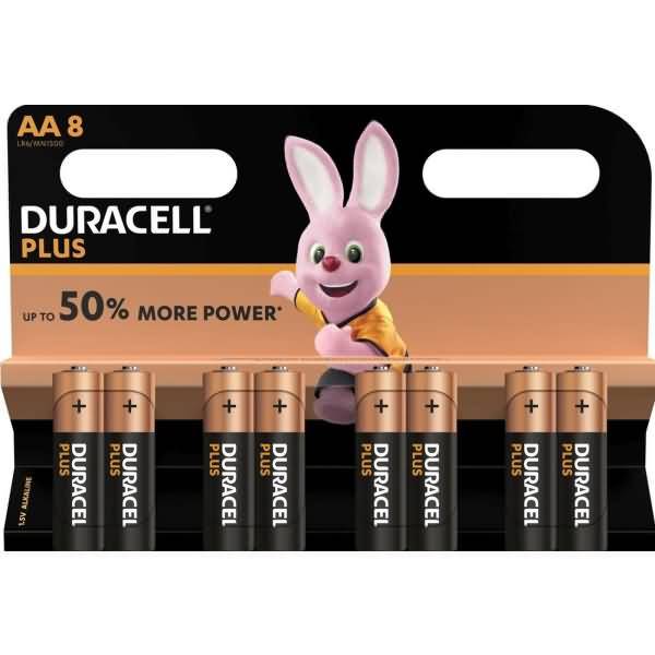 Batterie Plus Power AA Mignon 8 Stück
