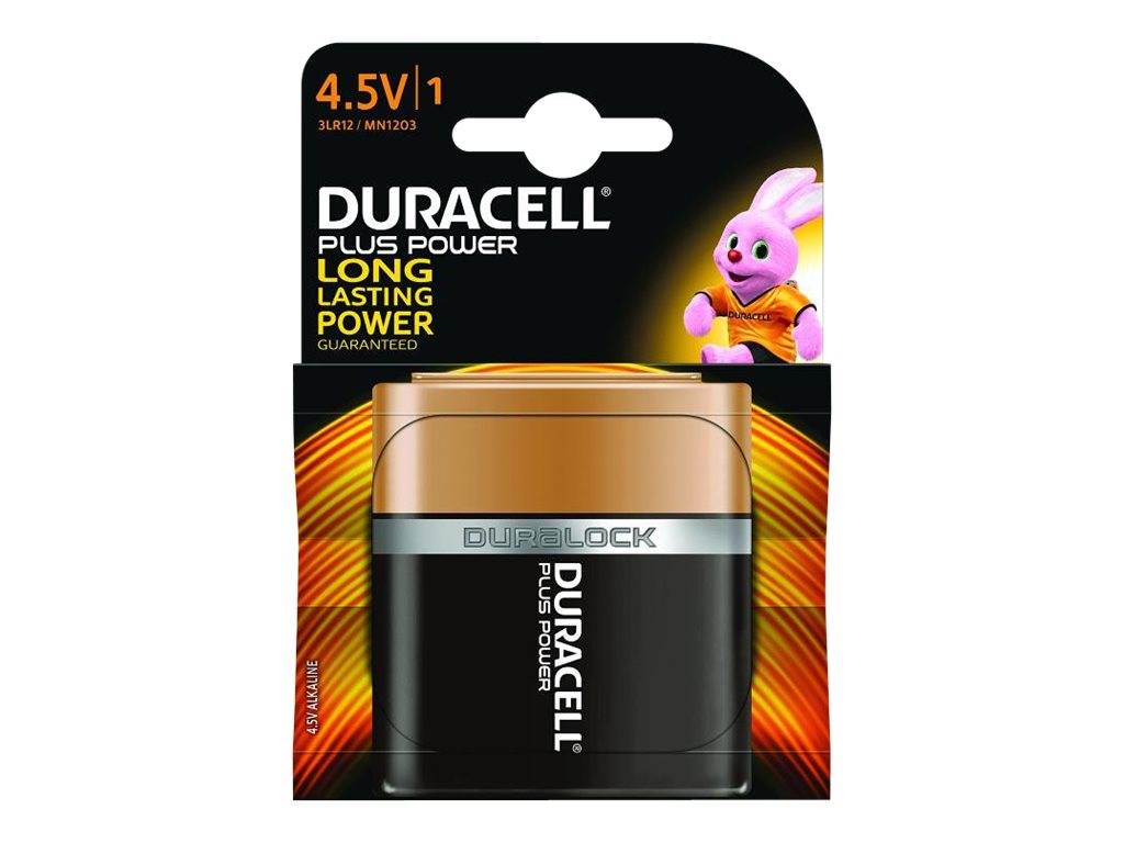 10 Stück Duracell Alkaline-Batterie PlusPower-4,5V (K.1)