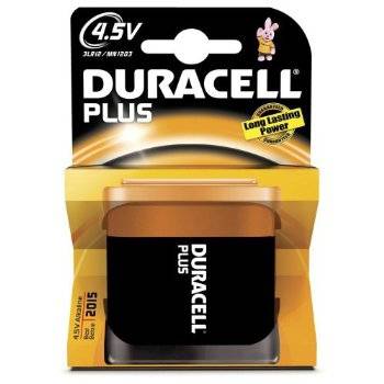 10 Stück Duracell Alkaline-Batterie PlusPower-4,5V (K.1)