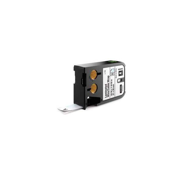 DYMO XTL - Vinyl - permanenter Klebstoff - Schwarz auf Weiß