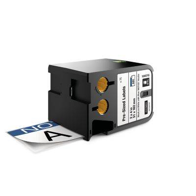 DYMO XTL mit blauer Kopfzeile 'HINWEIS' - Vinyl