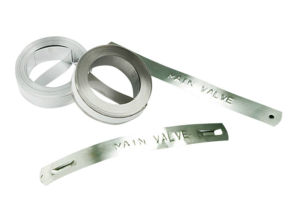 Dymo - Aluminium - selbstklebend - Rolle (12 mm x 3,65 m)
