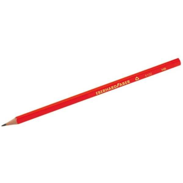 Bleistift Dreikant HB rot