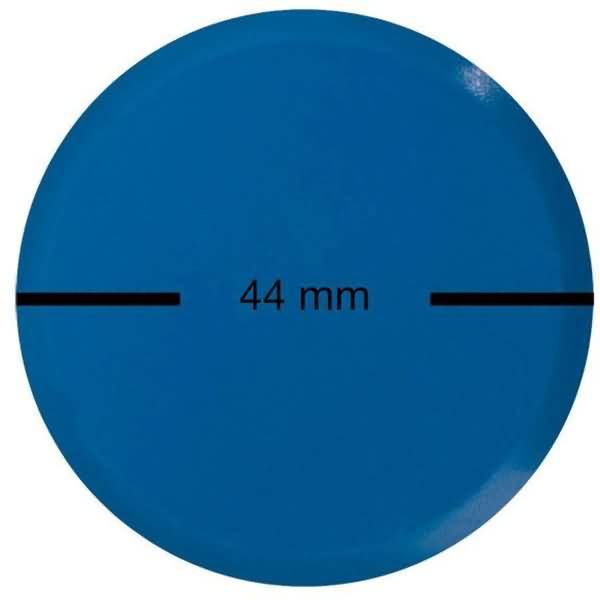 Farbtablette 44mm türkis bläulich