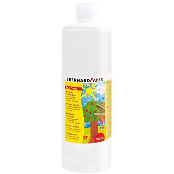 Fingerfarbe Flasche 750ml weiß