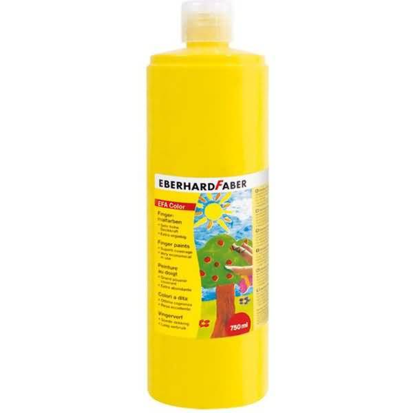Fingerfarbe Flasche 750ml kadiumgelb