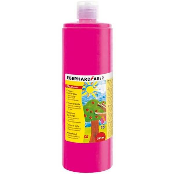 Fingerfarbe Flasche 750ml magenta hell