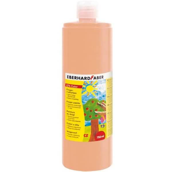 Fingerfarbe Flasche 750ml fleischfarbe