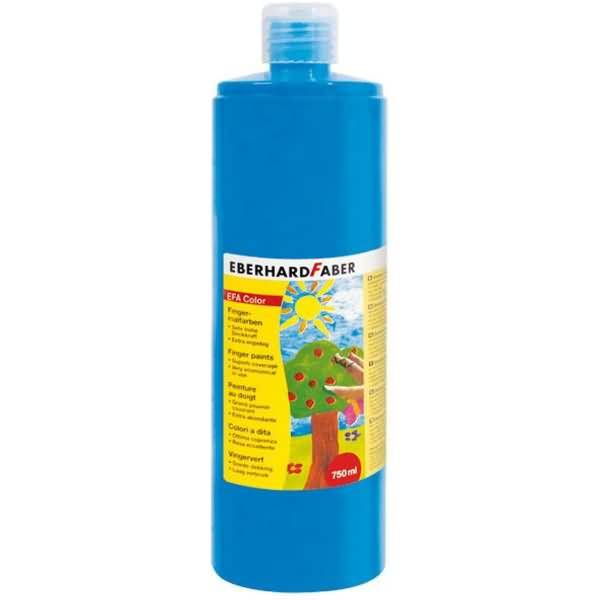 Fingerfarbe Flasche 750ml phthaoblau