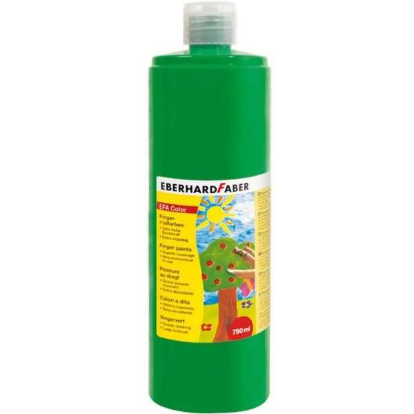 Fingerfarbe Flasche 750ml permanentgrün